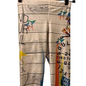 Women' Terez Soulcycle Leggings Find Your Soul Size Small